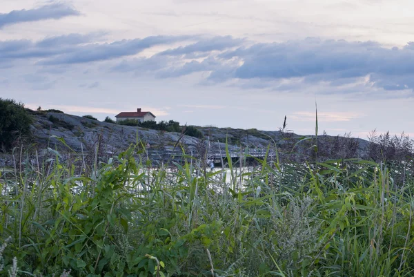 Ensam på berget — Stockfoto