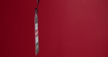 Kara Cuma için renk arkaplanı etiketli video döngüsü