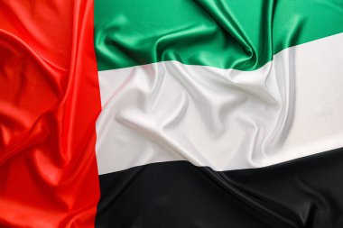 Arkaplan olarak Birleşik Arap Emirlikleri bayrağı