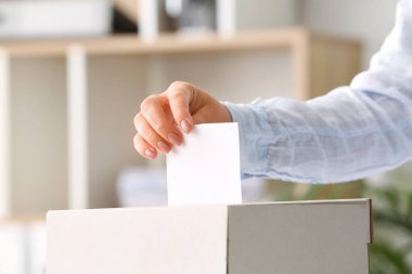 Kadın Yoklama İstasyonu'nda oylama