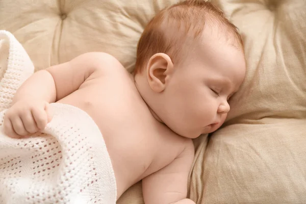 Little Baby Sleeping Bed — Stock Photo, Image