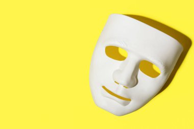 Guy Fawkes renk arkaplan maskesi