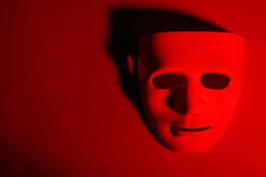 Guy Fawkes renk arkaplan maskesi