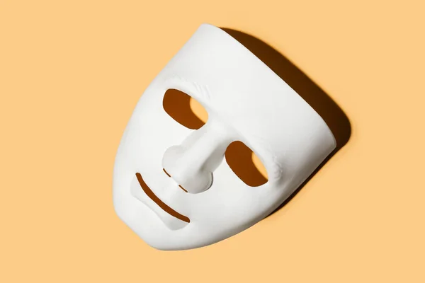 Guy Fawkes Masker Kleur Achtergrond — Stockfoto