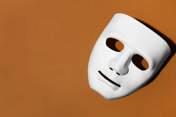 Guy Fawkes Mask Färg Bakgrund — Stockfoto