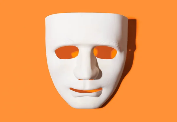 Guy Fawkes Máscara Sobre Fondo Color — Foto de Stock