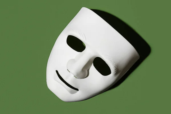 Guy Fawkes Masque Sur Fond Couleur — Photo