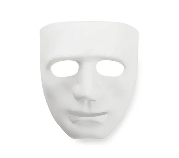 Guy Fawkes Masker Witte Achtergrond — Stockfoto