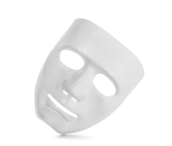 Guy Fawkes Maska Białym Tle — Zdjęcie stockowe