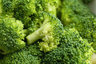 Arkaplan olarak sağlıklı brokoli lahanası