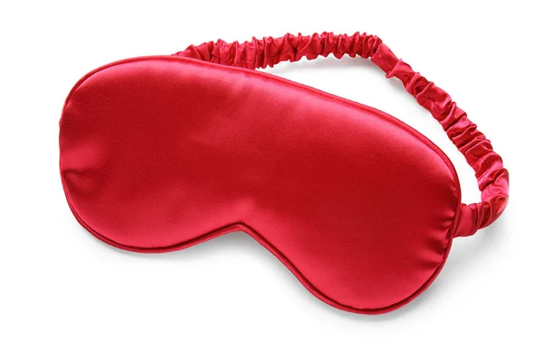 Stylish Sleep Mask White Background — Stock Photo, Image