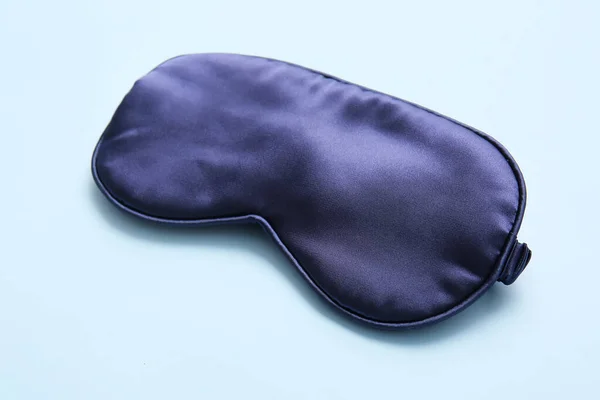 Stylish Sleep Mask Color Background — Stock Photo, Image