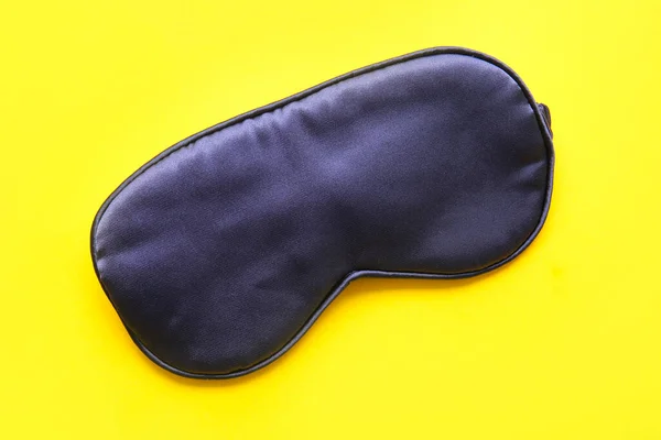 Stylish Sleep Mask Color Background — Stock Photo, Image