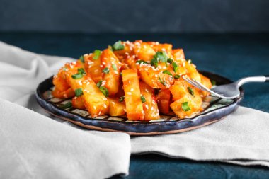 Masada bal biberli patates tabağı