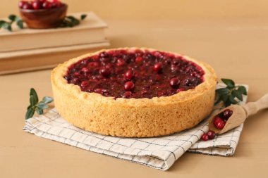 Lezzetli yaban mersinli turta.