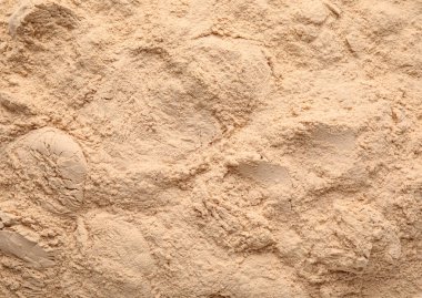 Arka plan olarak beyaz protein tozu