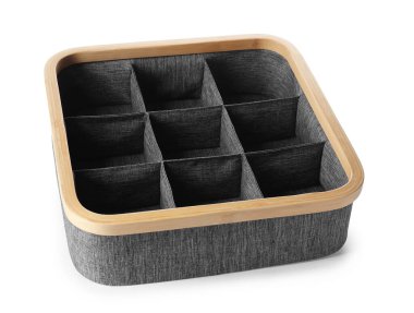 Beyaz arkaplanda boş tekstil düzenleyicisi