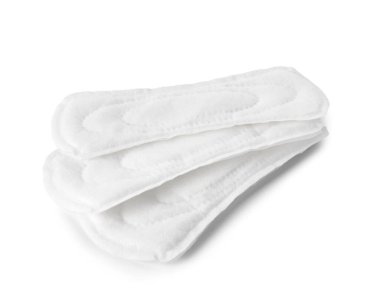 Beyaz arkaplanda izole edilmiş adet pedleri