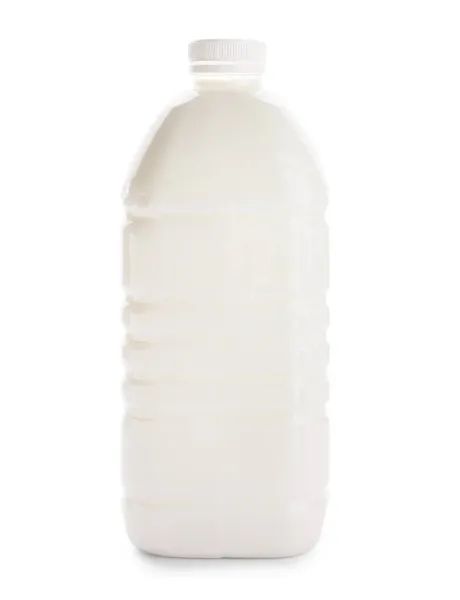 Gallon Container Milk White Background — Stock Photo, Image
