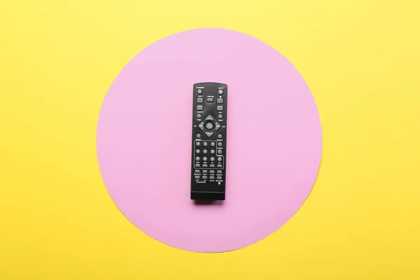 Modern Remote Control Color Background — Stock Photo, Image