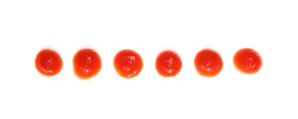 Tasty Tomato Sauce White Background — Stock Photo, Image