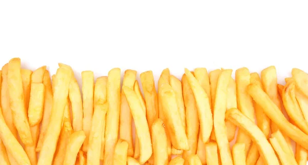 Tasty French Fries White Background — Stock Photo, Image