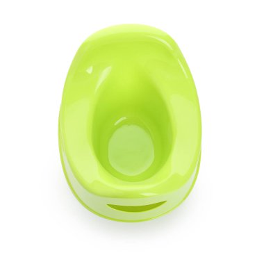 Beyaz arka planda çocuklar tuvaletini yapıyor