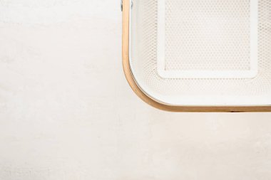 Işık arkaplanındaki boş düzenleyici, kapat