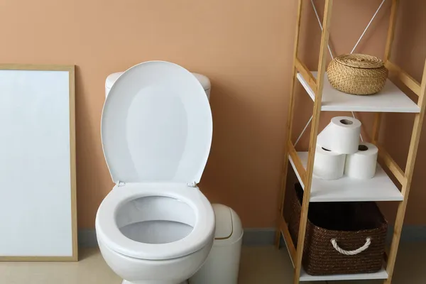 Interieur Der Modernen Toilette — Stockfoto