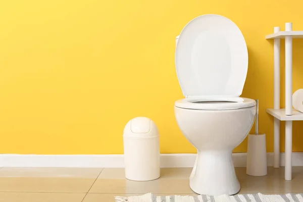Inre Moderna Bekväma Toaletten — Stockfoto