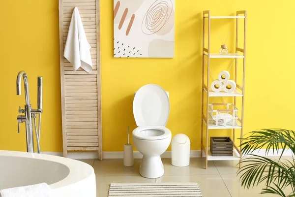 Interior Modern Comfortable Restroom — Stock Photo, Image