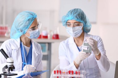 Laboratuvarda COVID-19 aşısı geliştiren bilim adamları