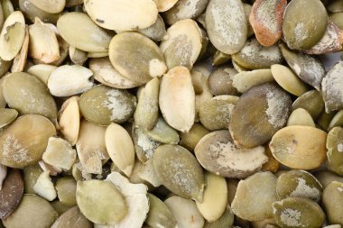 Arkaplan olarak kabak çekirdeği yığını