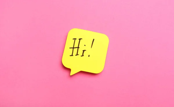 Sticky Note Papers Word Color Background — Stock Photo, Image