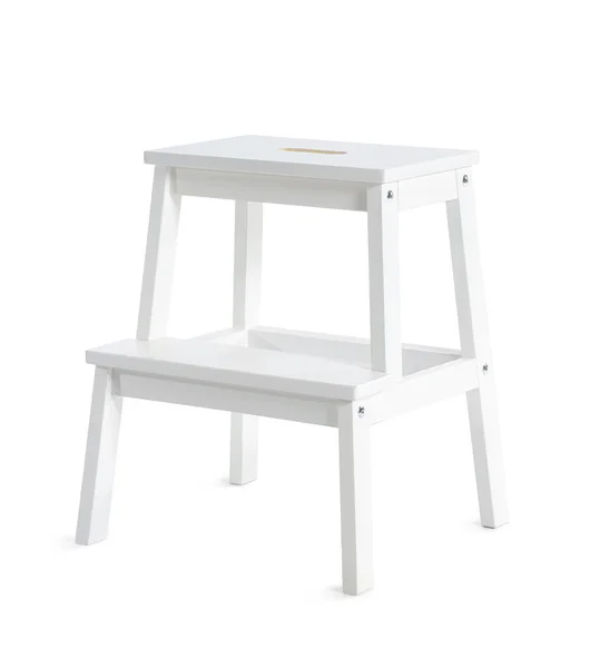 Tabouret Moderne Sur Fond Blanc — Photo