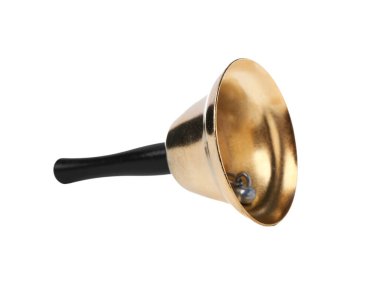 beyaz zemin üzerinde Noel çan