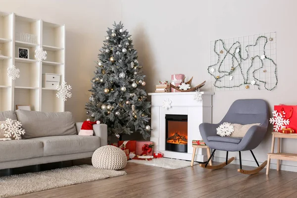 크리스마스 트리가 현대식 — 스톡 사진