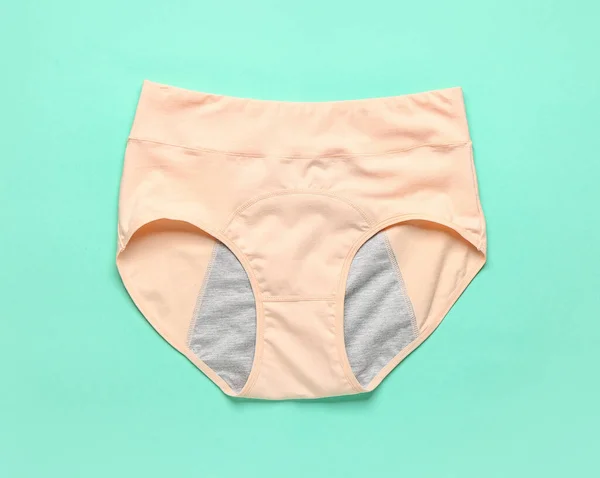 Period Panties Color Background — Stock Photo, Image