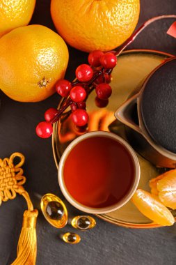 Geleneksel Çin çayı.