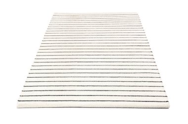 Beyaz arkaplanda modern halı