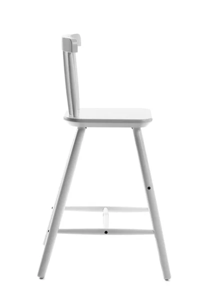 白色背景的高椅子 — 图库照片