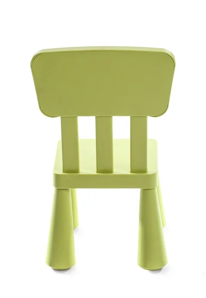 Židle Pro Dítě Bílém Pozadí — Stock fotografie