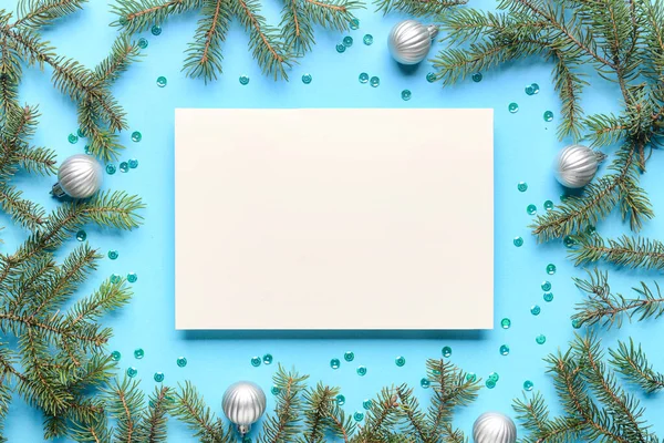 카드와 크리스마스 디오르 — 스톡 사진