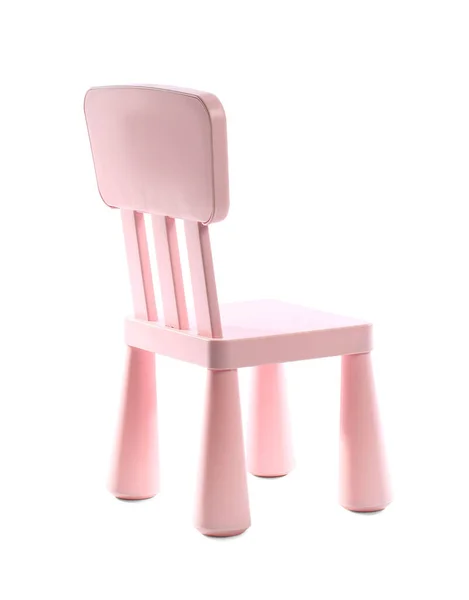 Krzesełko Dla Dziecka Białym Tle — Zdjęcie stockowe