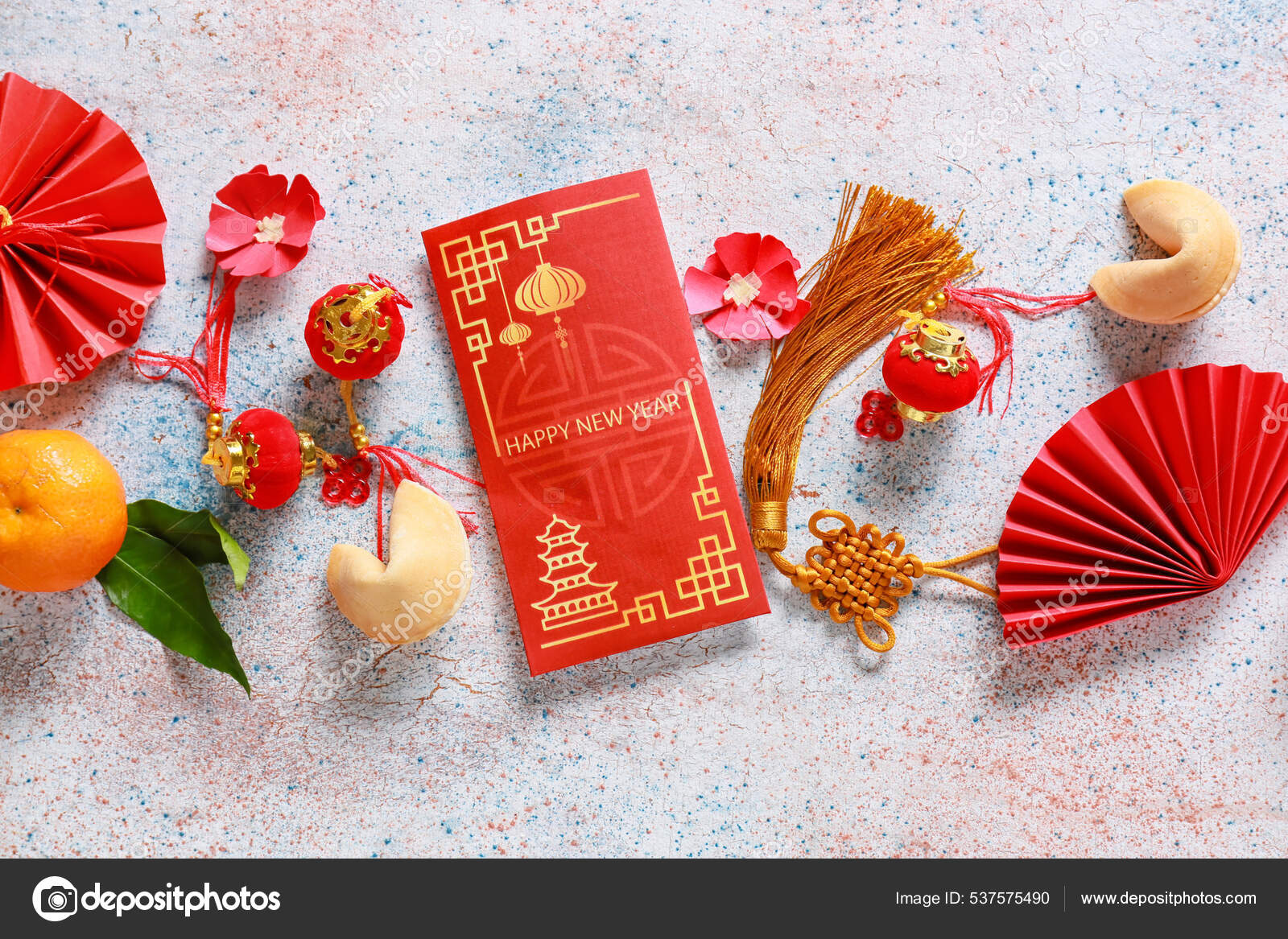 Red Envelope Chinese Symbols Light Background New Year Celebration Stock  Photo by ©serezniy 537575490