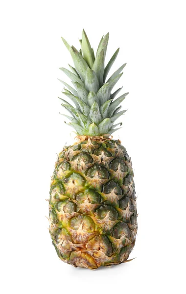 Čerstvý Ananas Izolované Bílém Pozadí — Stock fotografie