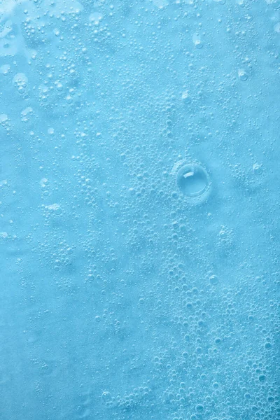 Water Bubbles Blue Background — Stock Photo, Image