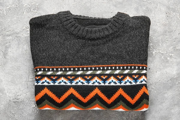 Dark Sweater Grunge Background — Stock Photo, Image