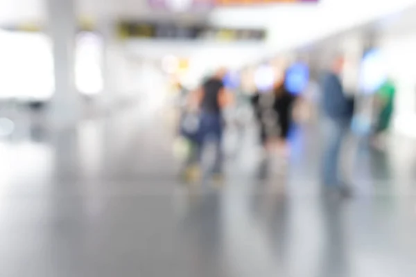 Blurred View Modern Airport Building — Stock Photo, Image