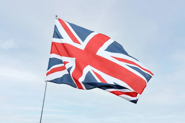 National Flag United Kingdom Outdoors — Stock fotografie